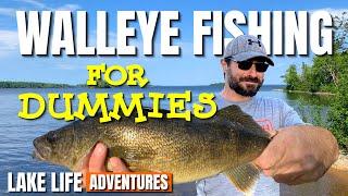 Walleye Fishing For Beginners | Tips And Tricks | How To Catch and Cook Walleye