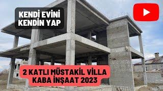 Kaba İnşaat Maliyeti |Müstakil Ev Kaba İnşaat Maliyeti |Depreme Dayanıklı |Kendi Evini Kendin Yap