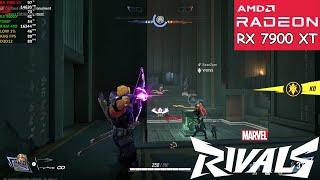 Marvel Rivals Gameplay | RX 7900 XT 20GB (4K - Ultra Settings - FSR ON)