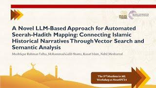 LLM-Based Approach for Automated Seerah-Hadith Mapping | Muslims in ML at NeurIPS'24