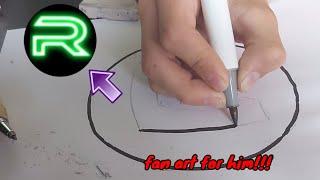 I Made Fan Art For Ritto Gaming *EPIC*  | drawing timelapse