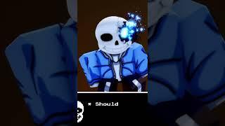 SANS GOT ADDED TO AUR  #roblox #anime #animeunlimited #sans