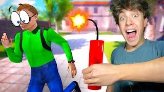 CAOS EN LA ESCUELA !! | Bad Guys at School