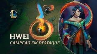 Campeão em Destaque: Hwei | Mecânica de jogo – League of Legends