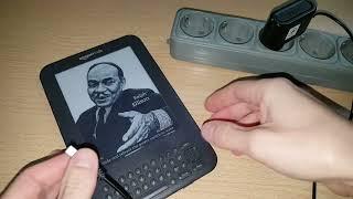 Электронная книга Amazon Kindle висит на заставке не включается зависает сброс настроек hard reset