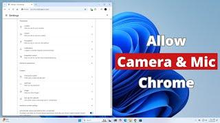 How To Allow Camera and Microphone access on Google Chrome