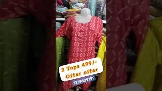 3 Tops 499/-  #chennai clothes