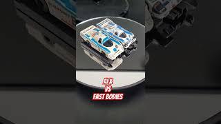 Who Does It Better AFX or Fast Bodies #porsche #racingcar #shortsfeed