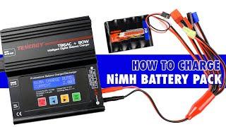 How to charge & discharge NiMH/NiCd packs with Tenergy's TB6AC+80W charger