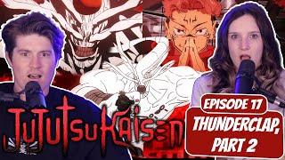 MAHORAGA VS SUKUNA! | Jujutsu Kaisen Season 2 Married Reaction | Ep 2x17, “Thunderclap, Part 2”