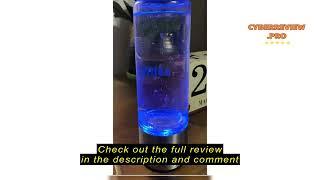 Review ionBottles® - Original Rechargeable Portable Glass Hydrogen Water Generator Bottle with PEM a