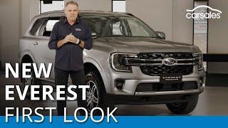 FIRST LOOK: New Ford Everest toughens up @carsales.com.au