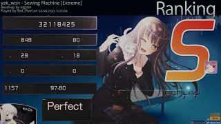 yak_won - Sewing Machine +DT 97.80% first FC