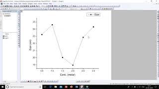 How to add Error bars in plot | Origin 9 - Tutorial | Basics - 9 |