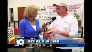 News10 Reporter eats MORE bugs!