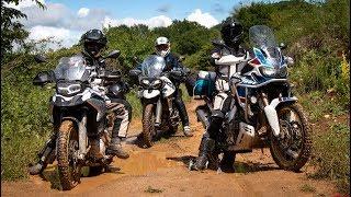 F850GS vs Africa Twin vs Tiger 800 | OFF-ROAD Review - 2018 MY Comparison - Part II