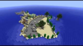 Minecraft survival island timelapse