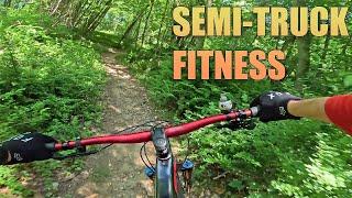 Yes Truckers Can Be Fit On a Mountain Bike