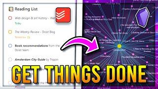 How I Built a Task Management System using Obsidian MD and Todoist Sync Plugin