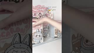 Labubu Macaron Secret Hunting  #asmr #blindbox #popmart #cute #asmrunboxing #toys #labubu #plush