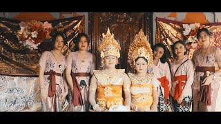 Pernikahan Adat Bali Angga & Dina ( music Shanty Dewi - Mesakapan )