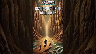 KIZILDENİZ NASIL İKİYE BÖLÜNDÜ? #hzmusa #dinlertarihi #kızıldeniz #tarih #shorts