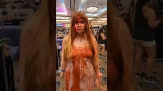 Carrie cosplay at Spooky Empire! #spookyempire #carrie  #horror #cosplay #halloween #spooky