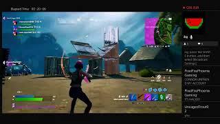 Fortnite trios with kevin and vans and Quaddrex