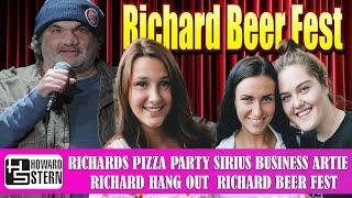𝗧𝗵𝗲 𝗛𝗼𝘄𝗮𝗿𝗱 𝗦𝘁𝗲𝗿𝗻  - Richards Pizza Party Sirius Business Artie   Richard Hang Out  Richard Beer Fest