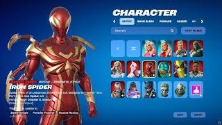 ⭐FORTNITE CHAPTER 5 SEASON 4 GAMEPLAY⭐ NEW Iron Spider SKIN UPDATE Tomorrow!