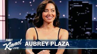 Aubrey Plaza on Stealing from Hotels, Filming The White Lotus in Italy & Her Sister's Stripper Pole