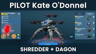 6x Shredder with DAGON and Kate O'Donnel | War Robots Gameplay