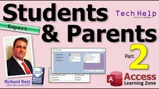 How to Properly Relate Students & Parents in a Microsoft Access Database, Part 2