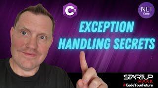 Exception Handling Secrets In .NET Core Every Developer Must Know! | HOW TO - Code Samples