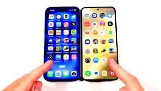 iPhone 16 vs Galaxy S24 Speed Test