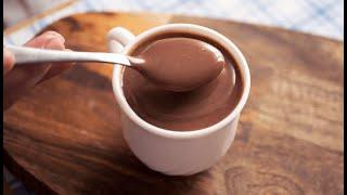 How to make HOT CHOCOLATE at home – the best recipe from the Chef!