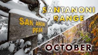 Snow in October?! Hiking the Santanoni Range Alone | Adirondacks