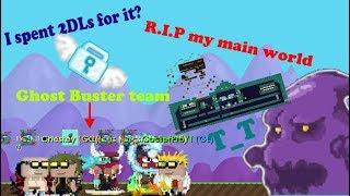 Growtopia | Defeating Boss Ghost + I lost 2DLs?!