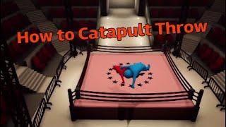 Gang Beasts: Catapult Throw Tutorial