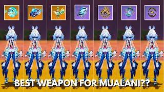 Best Weapon For C0 Mualani?? Weapon Comparison [Genshin Impact]