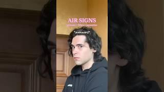 air signs when they have a crush #astrology #libra #gemini #aquarius