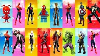 Tiles Hop EDM Rush: Mega Mix with Marvel Heroes!