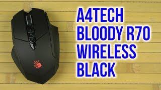 Распаковка A4Tech Bloody R70 Wireless Black