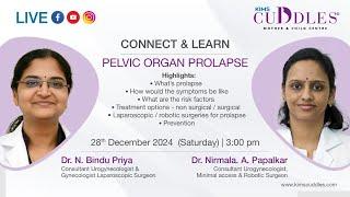 LIVE: Understanding Pelvic Organ Prolapse: Symptoms, Risks, Treatments & Prevention