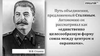 Образование СССР   История России #20   Инфоурок