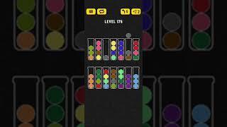 Ball Sort - Color Puzzle Game - Level 175 - Walkthrough SOLVED by RobotPlayer AI!!!