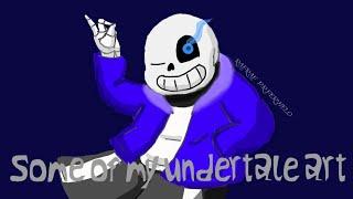 Some of my Undertale (that i drew on my phone using fingers). this is ugly