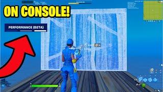 How To Get PERFORMANCE MODE On Console! (PS4/PS5/XBOX) Fortnite Chapter 5 Season 4