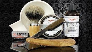  Бритье. Как побриться шаветкой Parker, Taconic Shave, Rapira Platinum Lux, Pereira Shavery Bowl