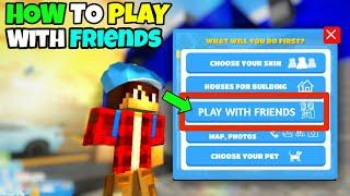 How To play Multiplayer in School Party Craft Game | Play with friends| multiplayer kaise khele